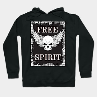 Free spirit skull Hoodie